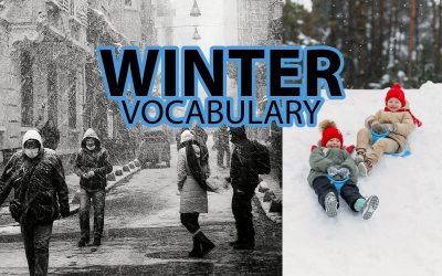 Words for Winter – Vocabulary for Seasons, Temperature, Precipitation and Clothing (Beginner to Intermediate)