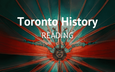 Reading about Toronto History with Adam Bunch